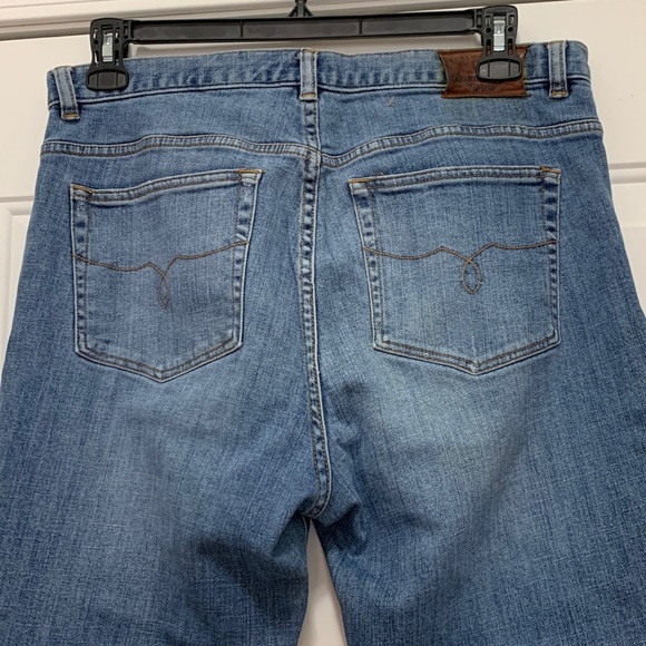 Ralph Lauren Classic Blue Denim Jeans Lauren Jeans Co. Size 12 - High Rise - Picture 5 of 7